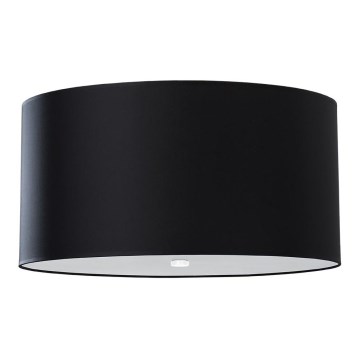 Plafond Lamp OTTO 5x E27 / 60W / 230V d. 50 cm zwart