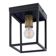 Plafond Lamp VIGO 1xE27/60W/230V zwart/goud