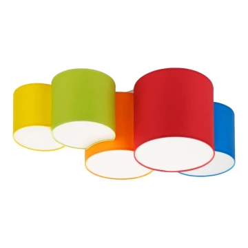 Plafond Lamp voor Kinderen MONA KIDS 5xE27/15W/230V