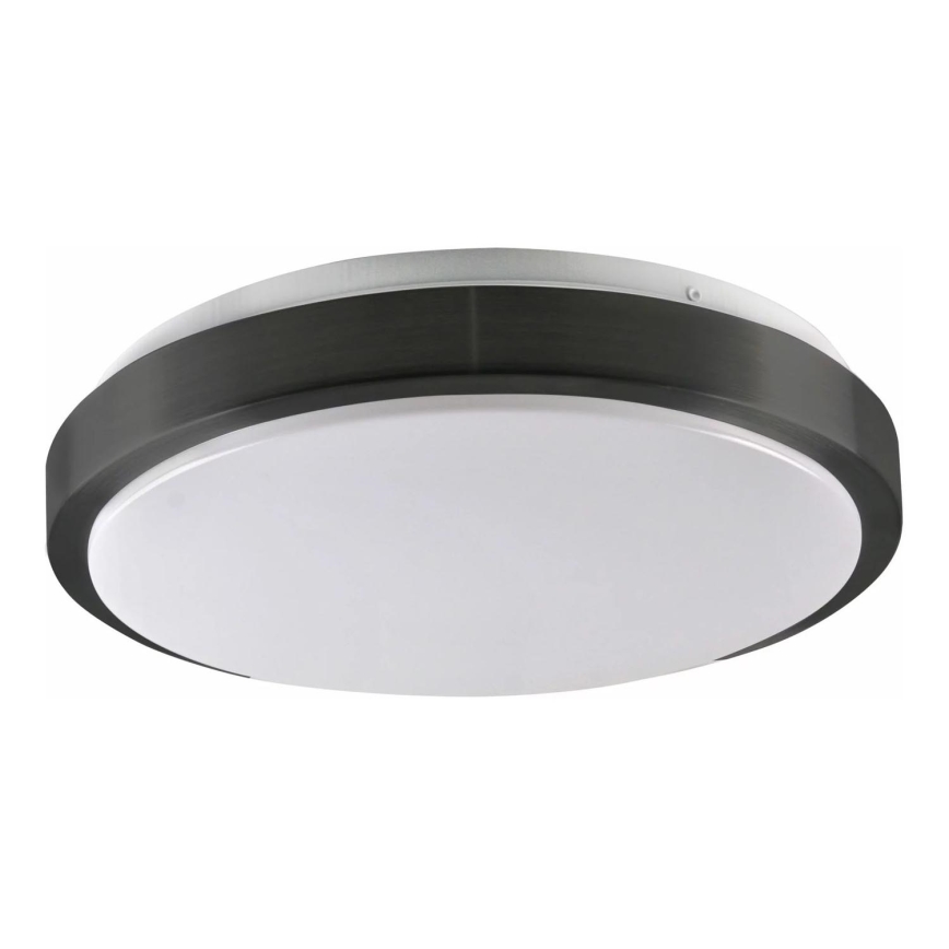 Plafondlamp BENEDYKT 2xE27/20W/230V diameter 33 cm zwart