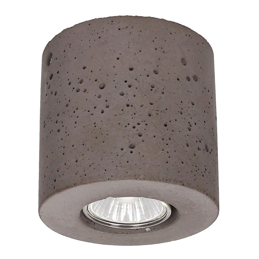 Plafondlamp CONCRETEDREAM 1xGU10/6W/230V - FSC-gecertificeerd