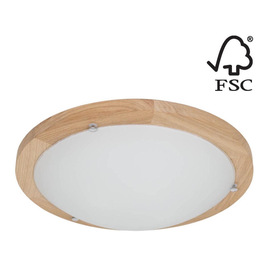 Plafondlamp FRIDA 2xE27/40W/230V - FSC-gecertificeerd