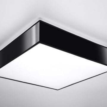 Plafondlamp HORUS 4xE27/60W/230V zwart