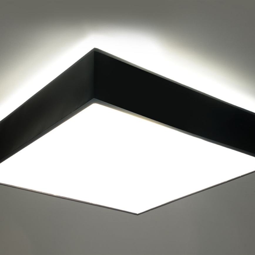 Plafondlamp HORUS 4xE27/60W/230V zwart