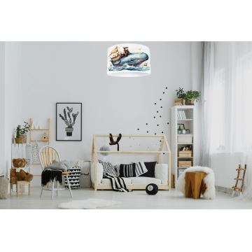 Plafondlamp kinderkamer OCEAN 1xE27/60W/230V