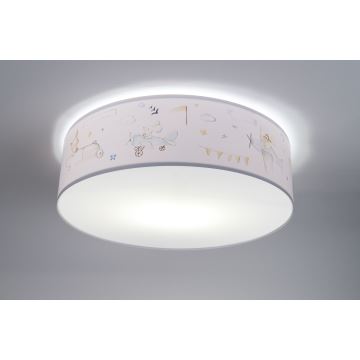 Plafondlamp kinderkamer SWEET DREAMS 2xE27/60W/230V diameter 40 cm