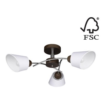 Plafondlamp METTE 3xE27/40W/230V - FSC-gecertificeerd