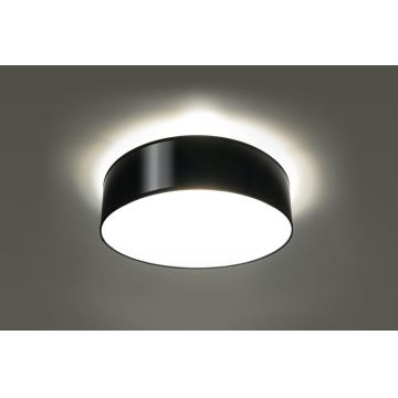 Plafondverlichting ARENA 35 2xE27/60W/230V zwart