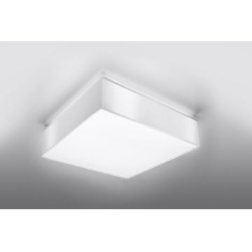 Plafondverlichting HORUS 35 2xE27/60W/230V wit