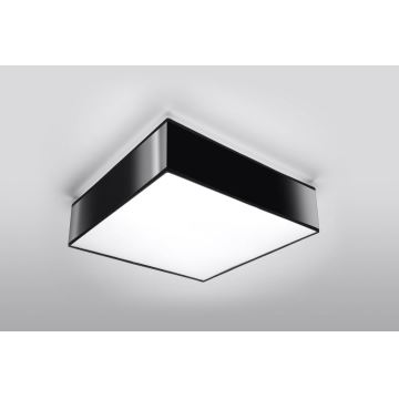 Plafondverlichting HORUS 35 2xE27/60W/230V zwart