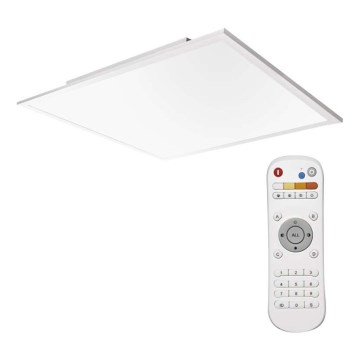 Plafonnier à intensité variable LED/40W/230V 2700K-6000K carré + télécommande