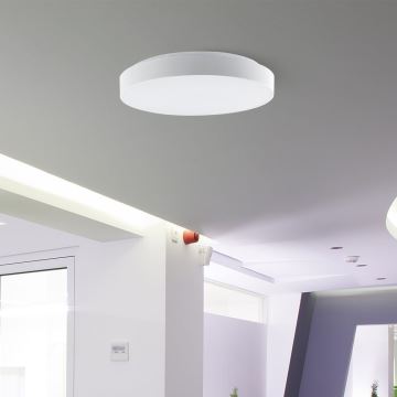 Plafonnier à intensité variable LED/60W/230V 3000-6500K 49,5 cm blanc + télécommande