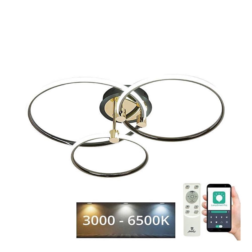 Plafonnier à intensité variable LED/64W/230V 3000-6500K + télécommande