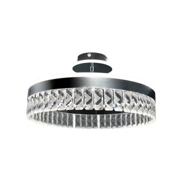 Plafonnier en cristal à intensité variable LED/75W/230V 3000-6500K chrome + télécommande