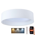 Plafonnier à intensité variable SMART GALAXY LED/36W/230V d. 55 cm 2700-6500K Wi-Fi Tuya blanc + Télécommande