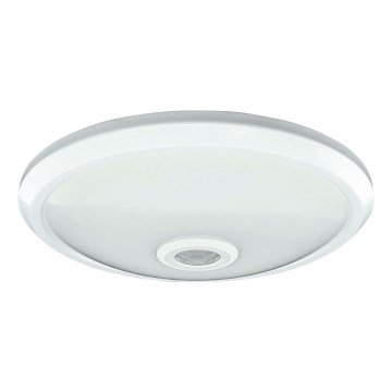 Plafonnier avec détecteur et module d'urgence MANA LED/12W/230V 4000K