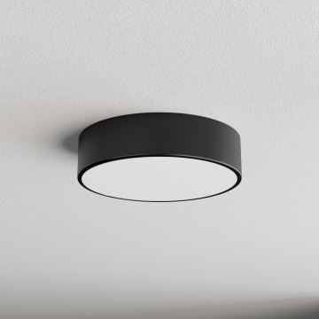 Plafonnier CLEO LED/24W/230V 3000K d. 30 cm noir