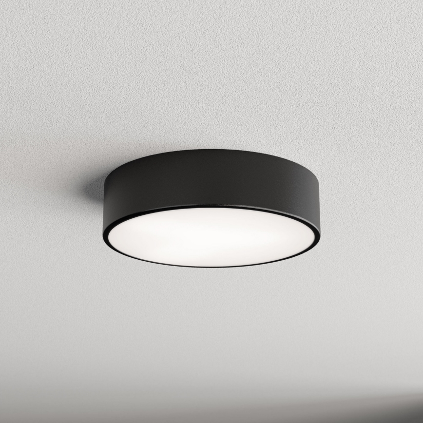 Plafonnier CLEO LED/24W/230V 4000K d. 30 cm noir