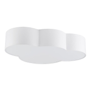 Plafonnier enfant CLOUD 4xE27/15W/230V blanc