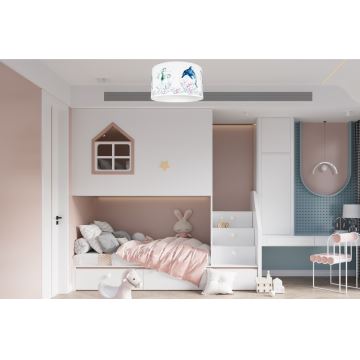 Plafonnier enfant OCEAN 1xE27/60W/230V