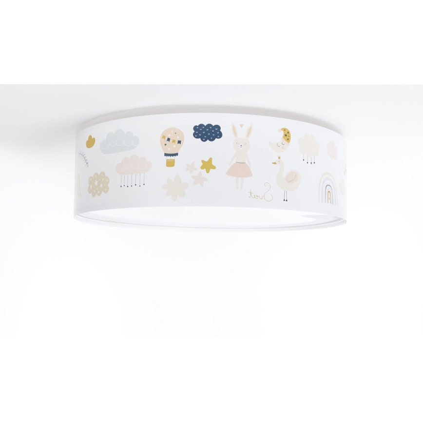 Plafonnier enfant SWEET DREAMS 2xE27/60W/230V d. 40 cm