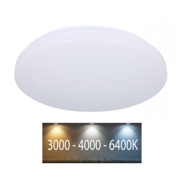 Plafonnier LED/18W/230V 31cm 3000K/4000K/6400K laiteux