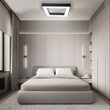 Plafonnier LED/55W/230V 4000K 80x80 cm