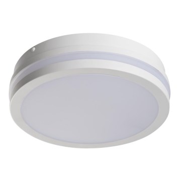 Plafonnier LED extérieur avec capteur BENO LED/18W/230V 4000K blanc IP54