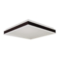 Plafonnier LED LED/18W/230V 4000K 35x35 cm noir