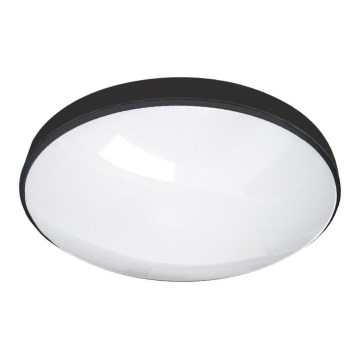 Plafonnier LED salle de bain CIRCLE LED/18W/230V 4000K d. 30 cm IP44 noir