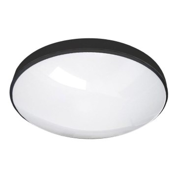 Plafonnier LED salle de bain CIRCLE LED/24W/230V 4000K d. 37 cm IP44 noir