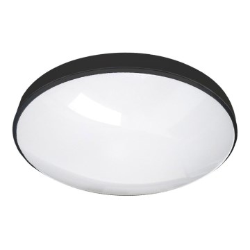 Plafonnier LED salle de bain CIRCLE LED/36W/230V 4000K d. 45 cm IP44 noir