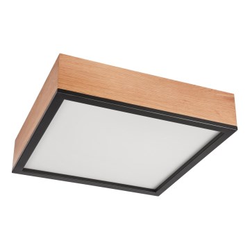 Brilagi - Plafonnier LED salle de bain FRAME LED/40W/230V 60x60 cm IP44  noir