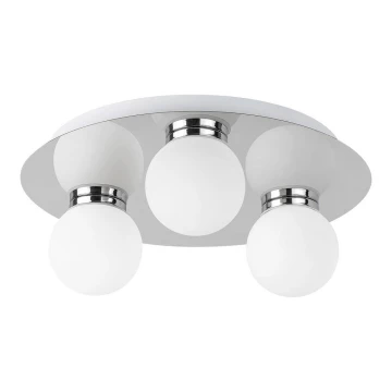 Plafonnier salle de bain BECCA 3xG9/28W/230V IP44