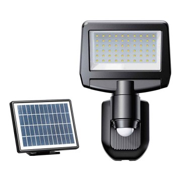 Projecteur solaire avec détecteur TOMI LED/10W/7,4V IP44