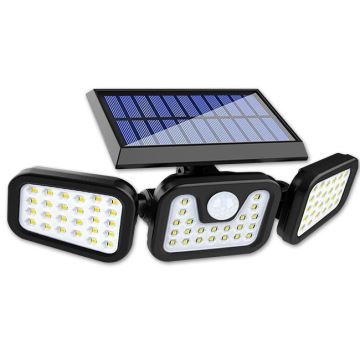 Projecteur solaire LED flexible avec détecteur LED/15W/3,7V IP54 4500K