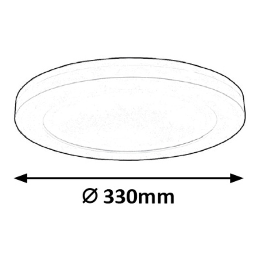 Rabalux - LED Paneel LED/30W/230V 33 cm