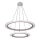 Rabalux 2429 - Lustre LED ADRIENNE LED/62W/230V argent