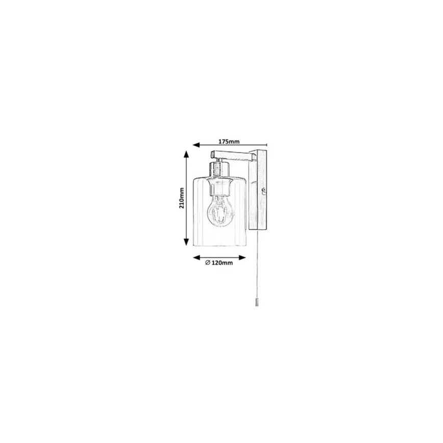 Rabalux - Applique murale 1xE27/40W/230V