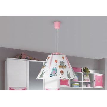 Rabalux - Hanglamp kinderkamer E27/60W