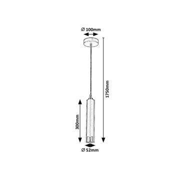 Rabalux - Suspension filaire ZIRCON 1xGU10/5W/230V