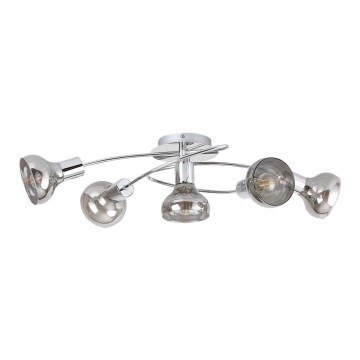 Rabalux 5561 - Plafondlamp HOLLY 5xE14/40W/230V glanzend chroom