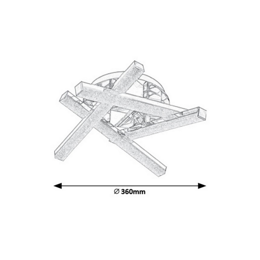 Rabalux - LED Plafondlamp LED/16W/230V