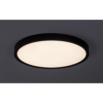 Rabalux - Plafonnier LED/24W/230V 4000K d. 30 cm noir