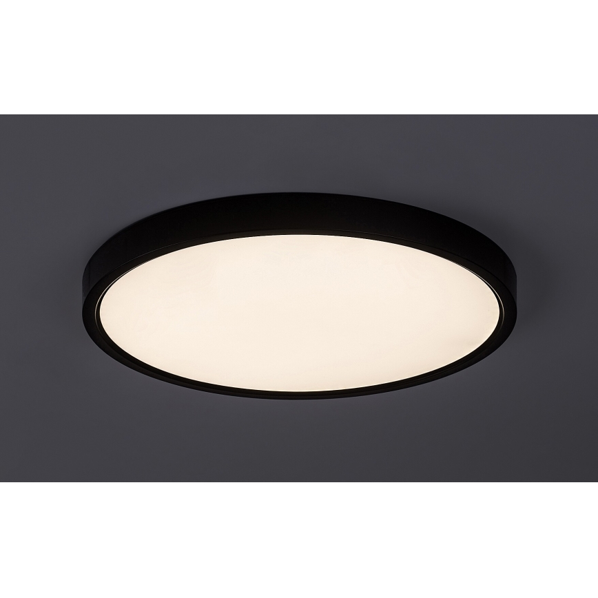 Rabalux - Plafonnier LED/24W/230V 4000K d. 30 cm noir