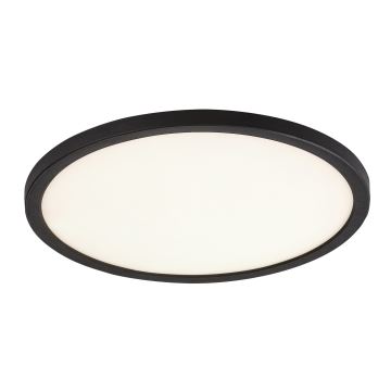 Rabalux - Plafonnier LED/36W/230V 3000/4000/6000K d. 50 cm noir