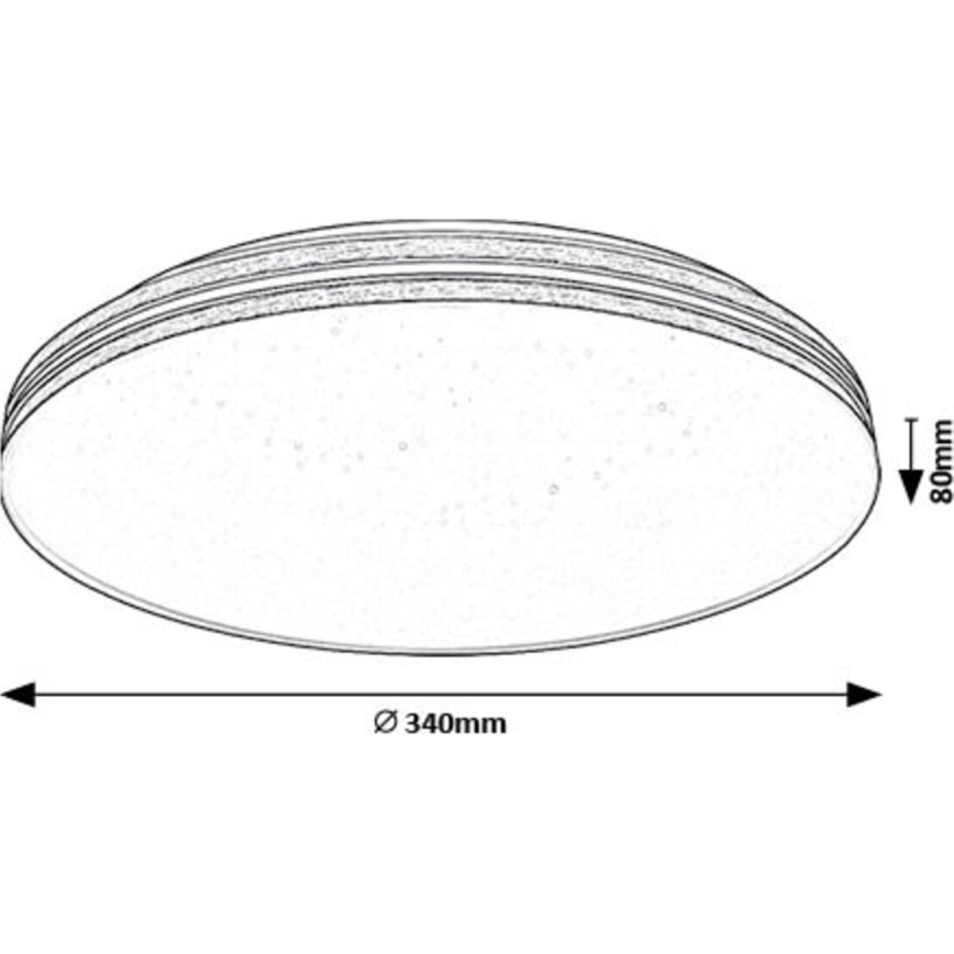 Rabalux - LED Plafondlamp LED/18W/230V 3000K diameter 34 cm