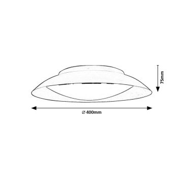 Rabalux - LED Plafondlamp LED/24W/230V 3000K diameter 40 cm