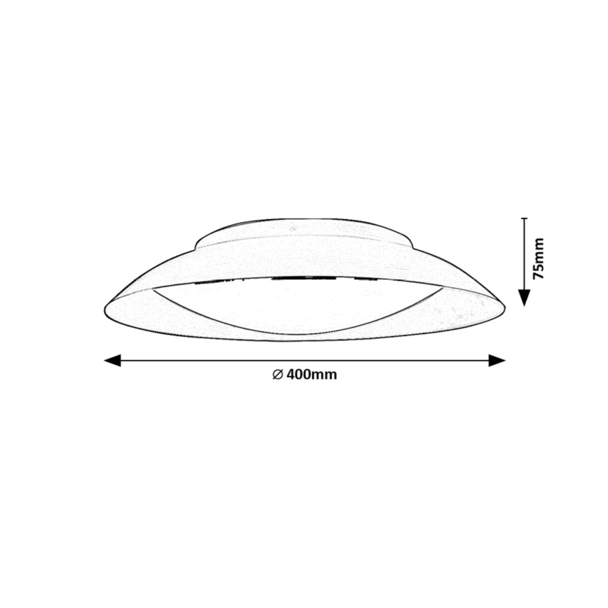 Rabalux - LED Plafondlamp LED/24W/230V 3000K diameter 40 cm