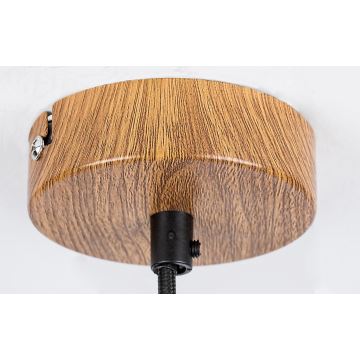 Rabalux - Hanglamp aan een koord 1xE27/25W/230V eiken